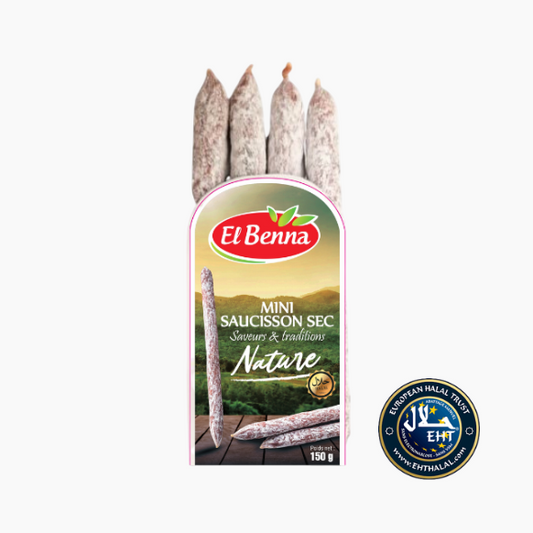 Mini saucisson sec halal nature
