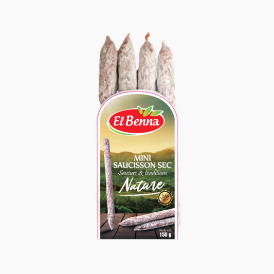 Mini saucisson sec halal nature