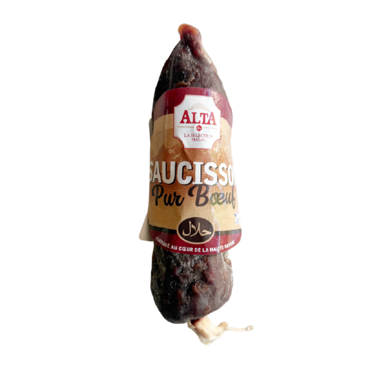 Saucisson sec de boeuf halal nature
