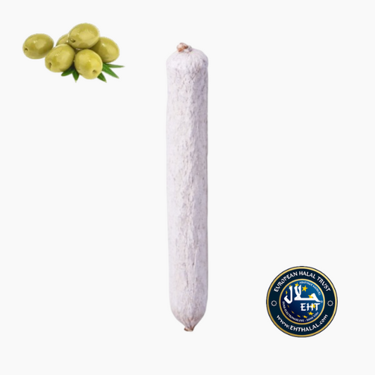 Saucisson sec halal aux olives